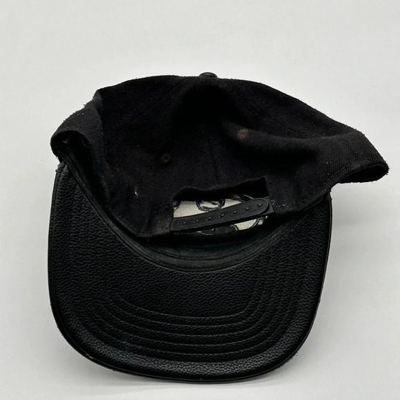 DC Comics Batman Mens Baseball Cap Bat Symbol Iredescent Logo Hat Preowned - Picture 4 of 5